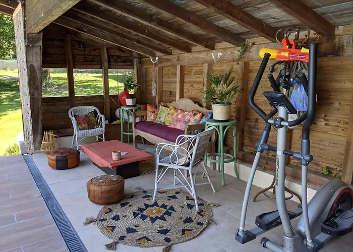 2 Coeurs 2 Landes Privatunterkunft Garrosse